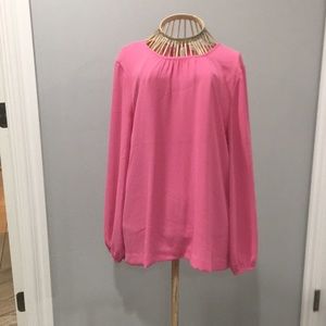 Pink blouse
